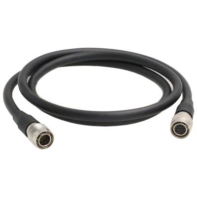 China Camera Coaxial Analog Cable 12 Pin Hirose Extension Cable PL2303 FTDI Chip USB RS232 to RJ45 Cable for sale