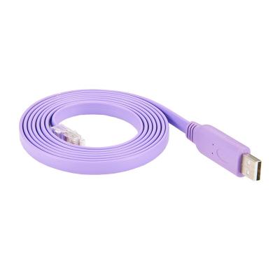 China Switch USB to Serial Console RJ45 Cable FTDI USB Cable PL2303 FTDI Chip USB RS232 to RJ45 Cable for sale