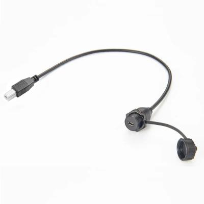 China Digital Cameras IP67 Waterproof MicroUSB 5 Pin to Type-B Cable for sale