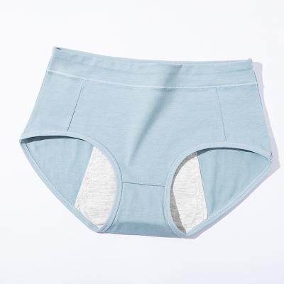 China Antibacterial Ladies Plus Menstrual Panties High Waisted Pants Briefs Cotton Underwear Pure Period Physiological Sanitary Underwear for sale