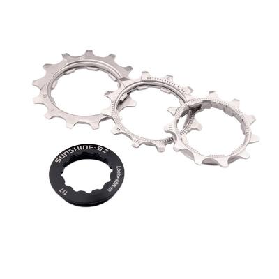 China 9 10 11 12 Speed ​​Steel Road Bike ROAD Mountain Bicycle Flywheel 8 Teeth Let Go Gear Sprocket Repair Parts for sale