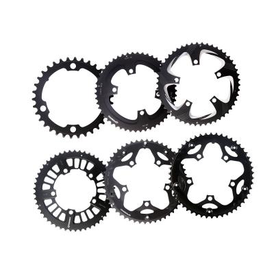 China BMX PROWHEEL Road Bike Sprocket 9/10/11 Ring 34/39/50/53T Sprocket 9/10/11 Speed ​​Chainwheel Sprocket 110/130BCD Double for sale