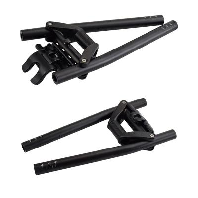 China BMX Whosale MTB Alloy 25.4 Handlebar MTB Quick Release Folding Aluminum Times 31.8*600mm for sale