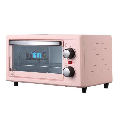 China Promotional Custom Smart Timer Control Kitchen Hotel Logo Mini Electric Oven 10L 12L Electric Pizza Oven for sale