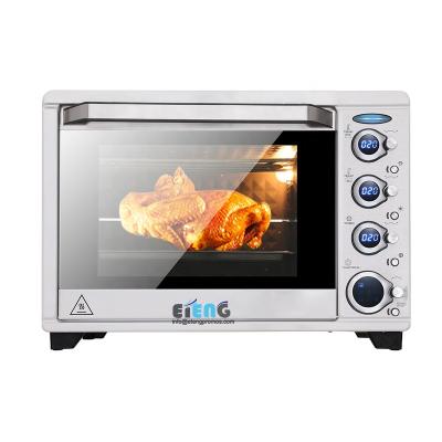 China Popular Hotel Promotion Freestanding 48L Grill Piza Oven Chicken Rotated Oven Electric Deck Oven for sale