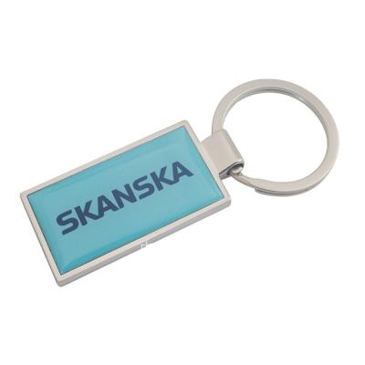 China Custom high quality artificial promotion metal keychain with your company logo for sale