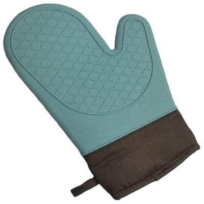 China Viable Heat Resistant Silicone Oven Gloves, Non-Slip Kitchen Oven Mitts for Cooking, Baking, Baking, Grilling, BBQ for sale