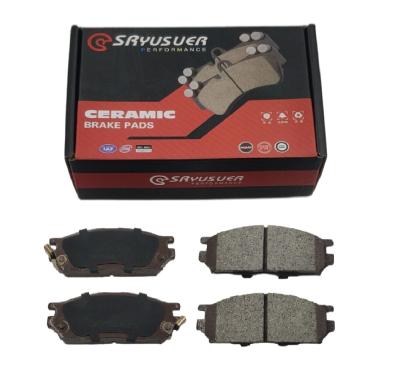 China Plastic bag shrink+neutral/brand box+carton box+pallet auto brake pad for toyato CROWN for sale