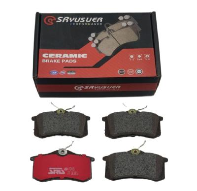 China Plastic bag shrink + neutral/brand box + carton box + pallet auto brake pad for toyato PREVIA 04465-28340 for sale