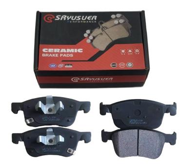 China Plastic Bag Shrink + Neutral/Brand Box + Carton Box + Pallet Auto Brake Pad Factory D2116 for sale