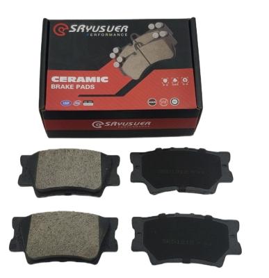 China Auto Brake Pad for Toyato CAMRY 04466-06070 or GDB3426 or WVA24338 24 months 96.6*49.2*15 40000-60000km 96.6*49.2*15 for sale