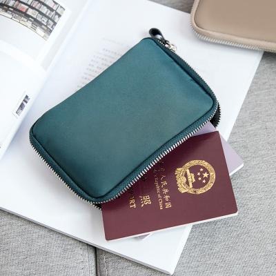 China Waterproof Passport Cover Credit Card Holder Personalized Passport Wallet Holder for sale