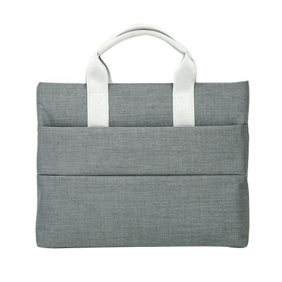 China Factory Wholesale Wholesale Zipper Polyester Travel 13inch Laptop Sleeve Tote Bag for sale