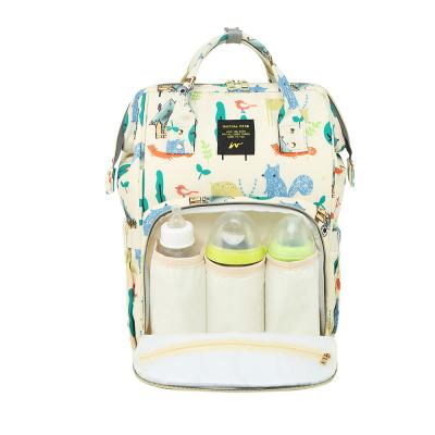 China Factory Wholesale Baby Diaper Backpack - Large Diaper Bag With Insulated Pockets for sale