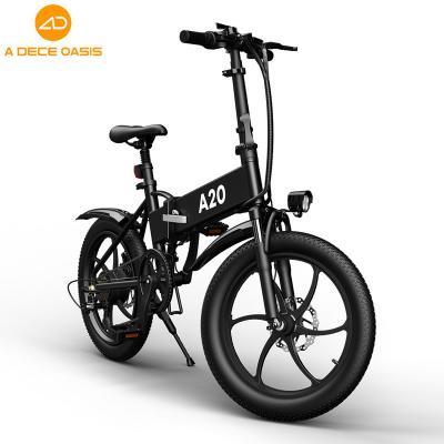 China A20 A20 city folding ebike folding ron tire urban road bicycle e bike e bike exercise bikes enduro electric fat bikes for sale