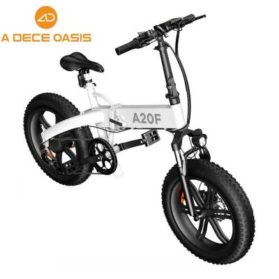 Chine City Folding Fat Tire Off Road Folding Ebike A20F Ebike Mountain Bike City Road Mountain Bike electric bicycle e-bike à vendre