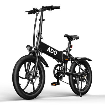 China Aluminum Alloy A20 350W Frame Lithium Battery Folding e Bike AGITATION Exercise Bike Road Mountain City Electric Bike à venda