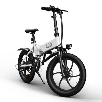 China ADO A20 Aluminum Alloy Folding Fat Bike Fat Bike City Mountain Road Hybrid Electric Bike Dirt Bike Electric e-Bike Electric Bikes à venda