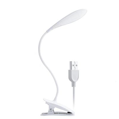 China wholesale European fashion portable luminaire eye protection dimmer usb clip floding lamp flexible clip led manicure table lamp for sale