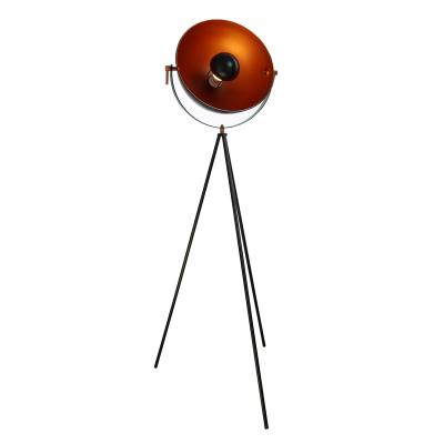 China High Quality Modern Corner Standing Lighting Decorative Metal Tripod Floor Lamp For Living Room for sale