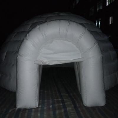 China by 0.45mm pvc tarpaulin dome white/wedding/inflatable advertising tent/big tent/inflatable igloo for sale