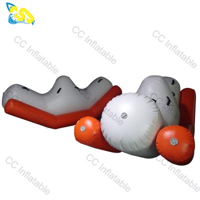 China 0.6/0.9mm PVC New Design Inflatable Water Toys, Water Rocker, Inflatable Water Seesaw For Sale for sale