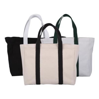 China Custom Printed Eco Folding Recycled Plain Organic Canvas Blank Tote Bag With Logo Cotton Shopping Bag for sale