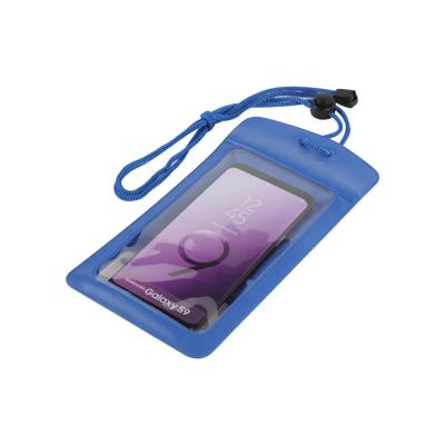 China Hot Sale Large Capacity Universal Water Proof PVC Cell Phone Cases Clear Pouch Waterproof Bag, Water Proof Cell Phone Bag With Lanyard for sale