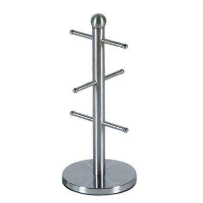 China Stainless Steel Kitchen Mug Tree Stocked Cup Holder for sale