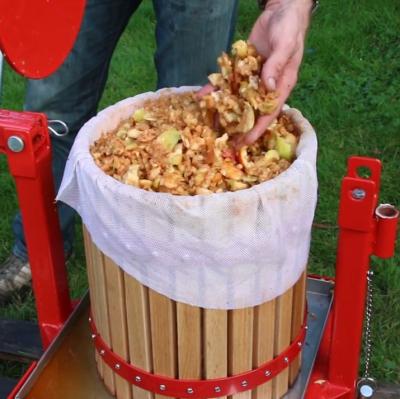 China Easy Operation Slow Juicer 9.5 Gallons Wooden Juice Making Machine Cold Press Machine Pineapple Juicer for sale