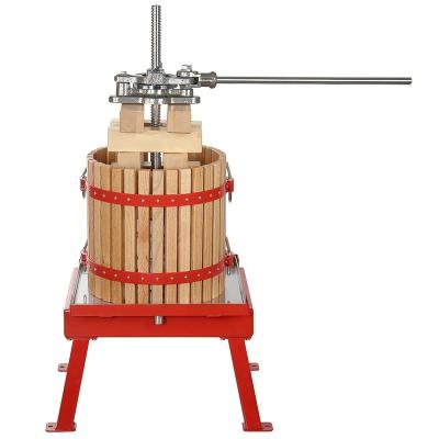 China Easily Operation 30L Wooden Cold Squeezer Fruit Juice Making Machine Juicer for sale