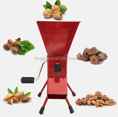 China High Efficiency Hand Crank Easy Operation Portable And Adjustable Nutcracker Tool For Splitting Nuts All Steel For Hazelnuts for sale