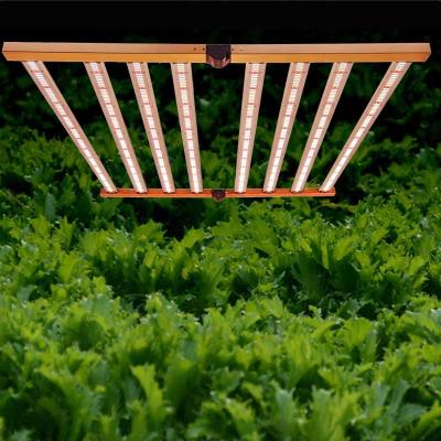 China Seed Starting Dimmable Original Full Spectrum 800w Foldable Strip Led Grow Light Indoor Plant Led Grow Light for sale