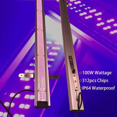 China Seed Starting 2022 Wholesale 100W Dimmable IR UV LED Grow Guide 365nm 395nm 730nm Optical Infrared LED Plant Grow Fixture For Medical Greenhouse for sale