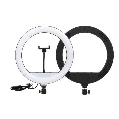 China Wholesale Adjustable Bright Colors Visual Light Led 13 Inch LED Ring Lights Professional Live Stream With Tripod Ring Light Stand for sale