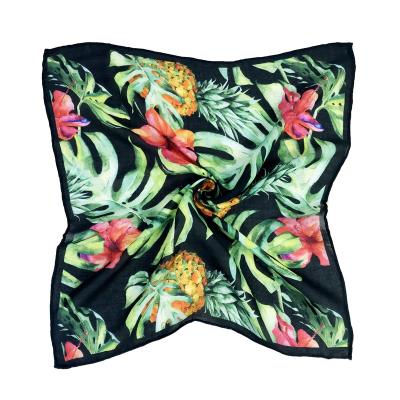 China Wholesale Square Square Silk Like Square Scarf Satin Silk Scarf Printed 100% Silk Scarf for sale