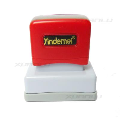 China Rectangular Desktop YDM YINDEMEI Instant Stamp Desk Pre Inked Stamp Handle Holder Mount Case Refill for sale