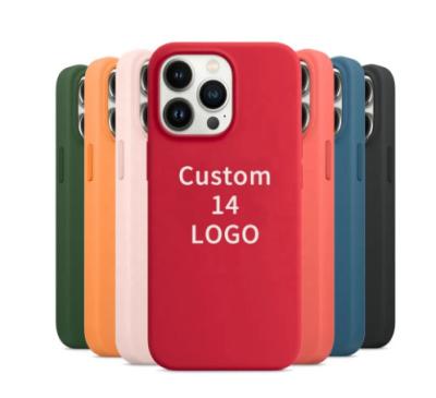 China Wholesale Custom Soft Liquid Shockproof Weview TPU Silicone Cell Phone Back Cover Case For iphone 11 12 13 14 pro max for sale