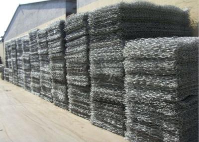 China jardim galvanizado mergulhado quente Gabion de 80x100mm 3.2mm à venda