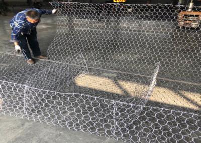 China Pvc met een laag bedekte Gabion-Steenkooien Te koop