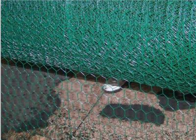 China 13mm 0.1mm Pvc Coated Hexagonal Wire Mesh for sale