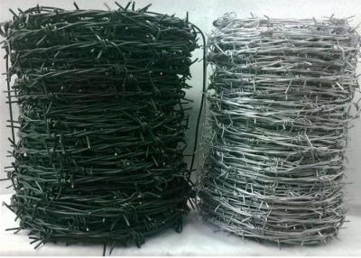 China Hot Dipped Galvanized 15cm 50kg Barbed Wire Security Fence for sale