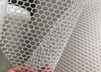 China 1.2mm hole White Extruded Plastic Netting Mesh for sale