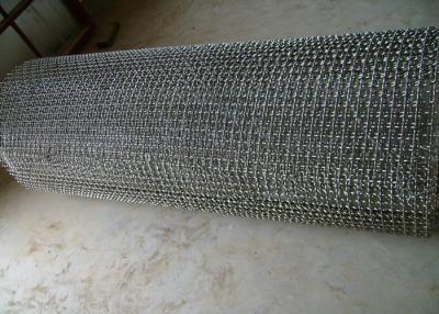 China Selvedge Sus304 0.71mm 22 swg Crimped Wire Mesh for sale