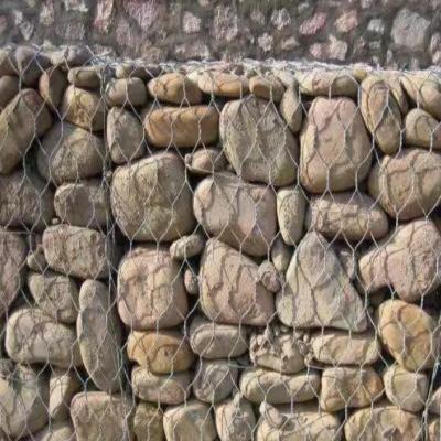 China fio 2.5mm sextavado Mesh Low Carbon de 80x100mm Gabion à venda