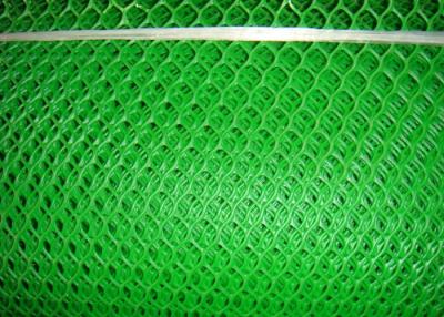 China 0.6cm Hole 5mm Green Plastic Mesh Netting Roll for sale