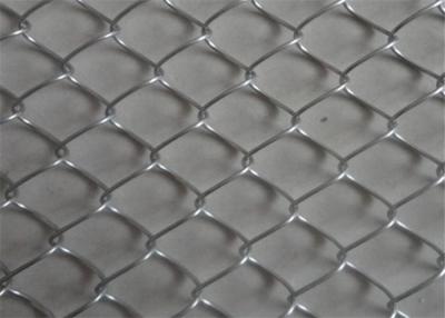 China Speelplaatsmetaal Bwg14 Diamond Galvanized Chain Link Fence Te koop