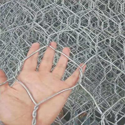 China Fio galvanizado Mesh Square Hole do diâmetro 2mm Gabion de 60 x de 80mm à venda