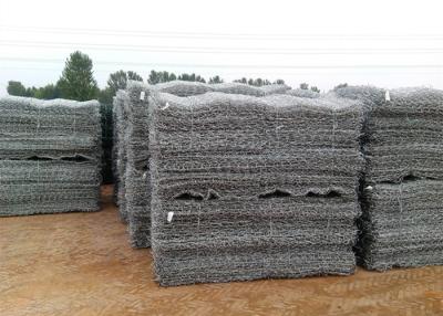 China o furo sextavado de 2x1x1m galvanizou a malha 80 x 100mm de Gabion à venda