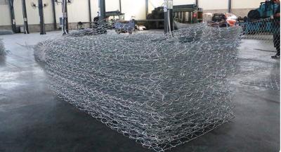 China Galvanised 60x80mm 2.0MM Hexagonal Gabion Wire Mesh for sale